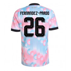 Belgia Matias Fernandez-Pardo #26 Bortedrakt VM 2026 Kortermet